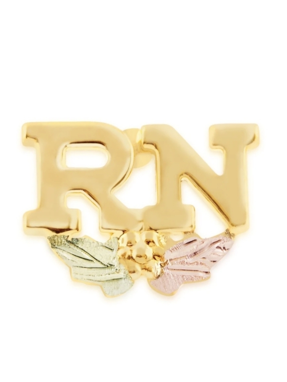 Black Hills Gold RN Nurse Pin G597 10K Gold Retired/Unavailable